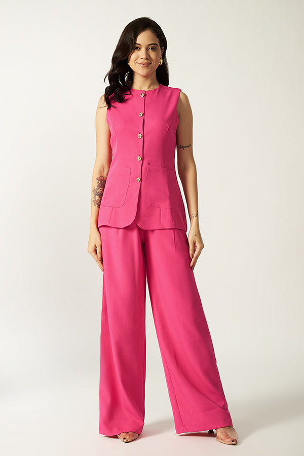 Blush Pink Everyday Viscose Co-ord Set
