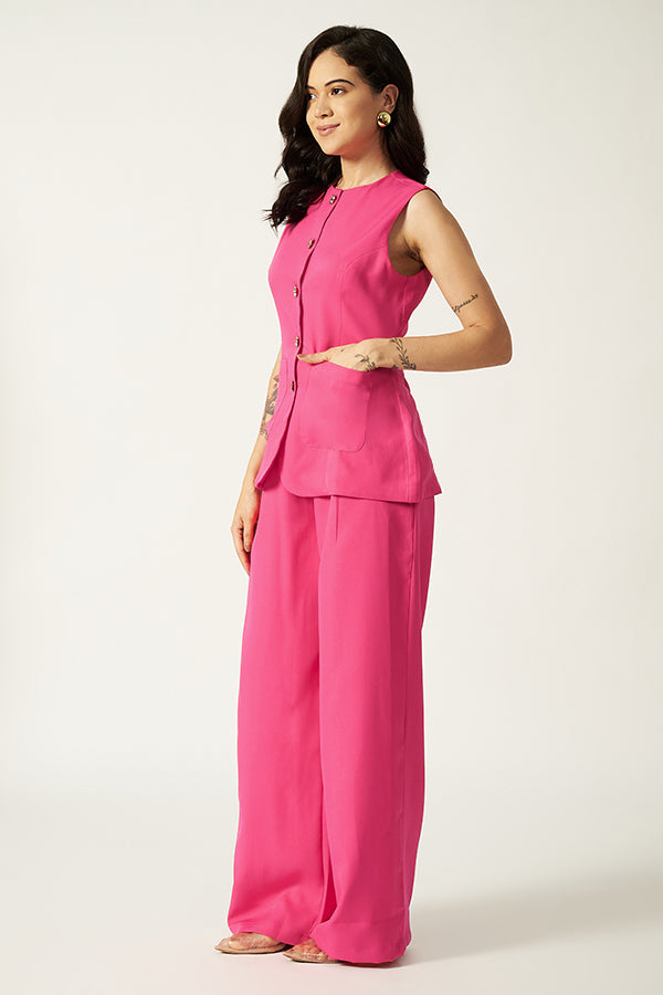Blush Pink Everyday Viscose Co-ord Set