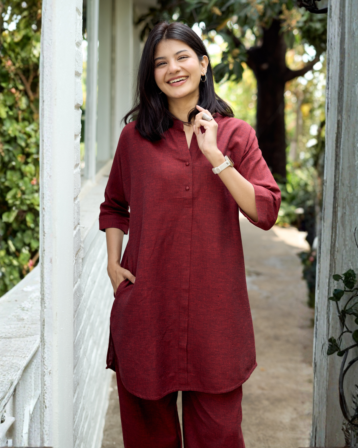 Mellow red co-ord set