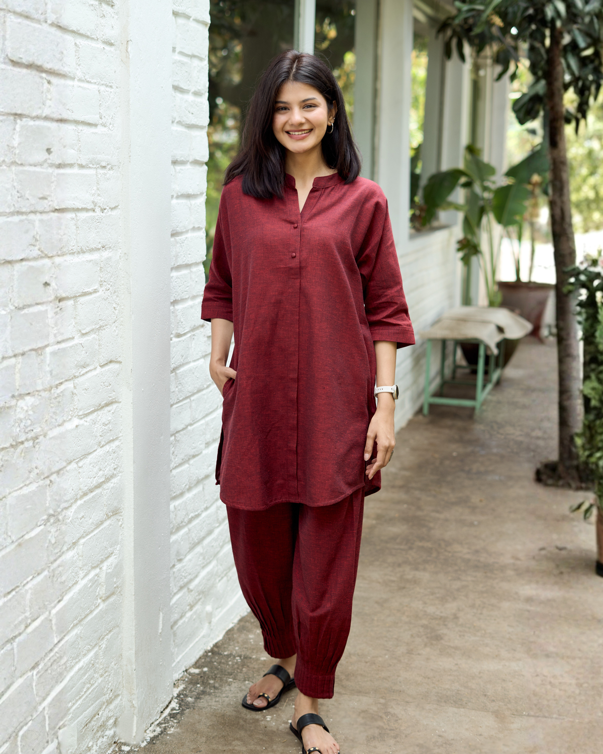 Mellow red co-ord set